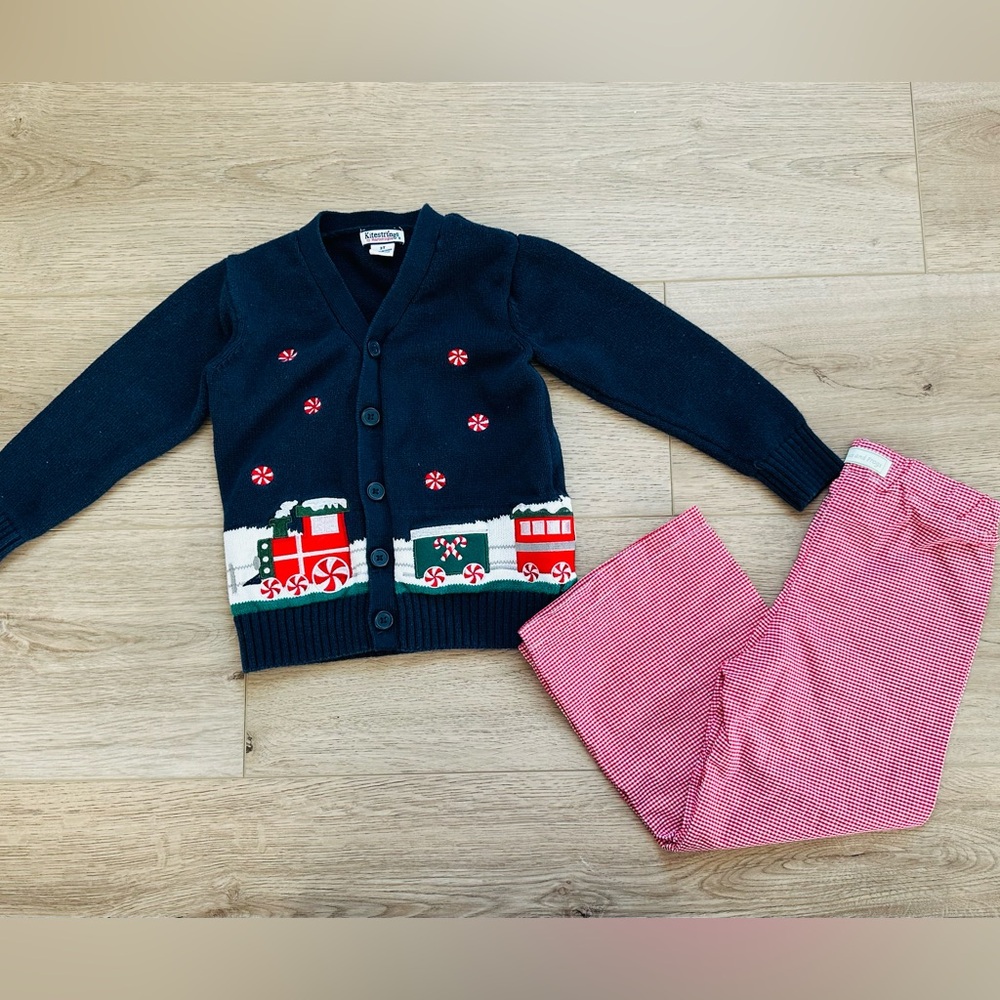 Boy 3T Christmas outfit